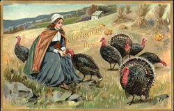 Thanksgiving Day Postcard