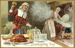 Thanksgiving Day Postcard