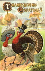 Thanksgiving Greetings Postcard