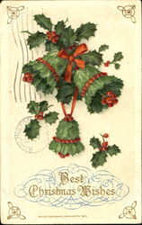 Best Christmas Wishes Postcard