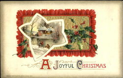 A Joyful Christmas Postcard Postcard