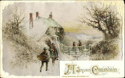 A Joyous Christmas Postcard
