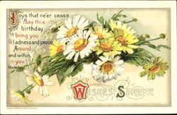 Wishes Sincere Greetings Postcard Postcard