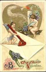 Be My Valentine Postcard