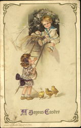 A Joyous Easter Postcard
