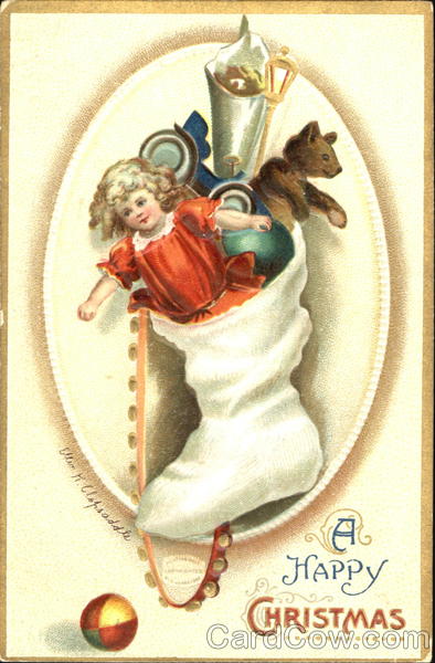 A Happy Christmas Ellen Clapsaddle Children