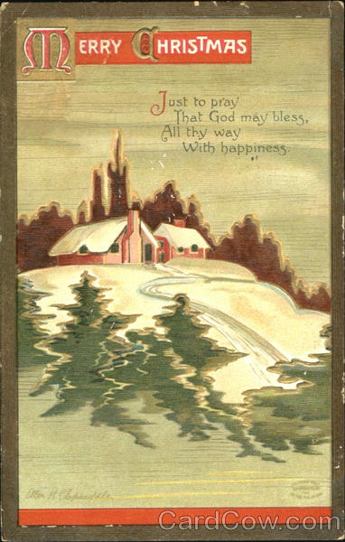 Merry Christmas Ellen Clapsaddle Children