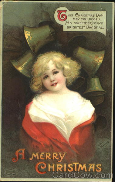 A Merry Christmas Ellen Clapsaddle Children