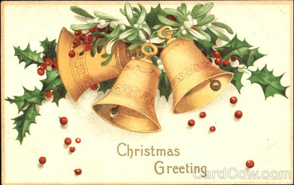 Christmas Greeting Ellen Clapsaddle Children