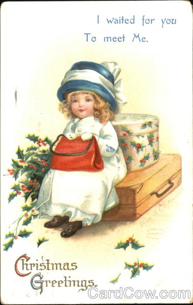 Christmas Greetings Ellen Clapsaddle Children