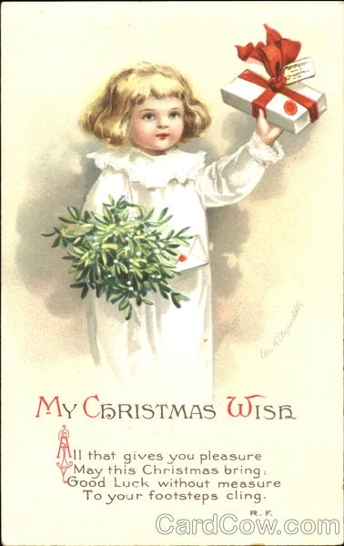 My Christmas Wish Ellen Clapsaddle Children