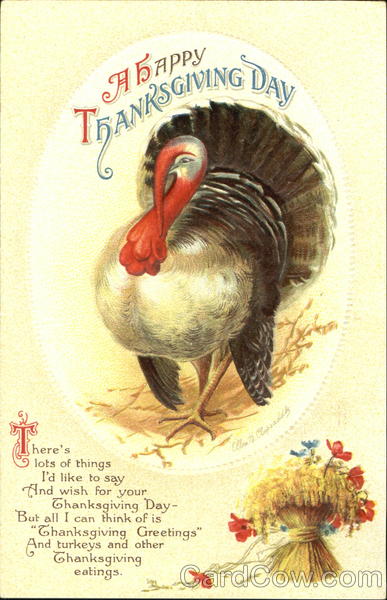 Happy thanksgiving old turkey