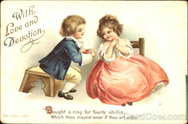 With Love And Devotion Ellen Clapsaddle Children