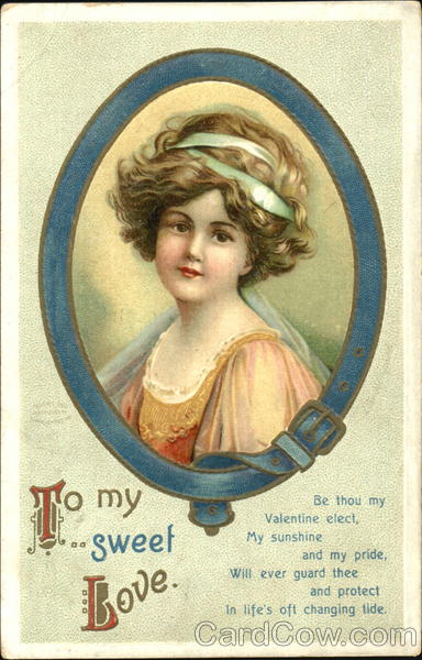 To My Sweet Love Ellen Clapsaddle Children