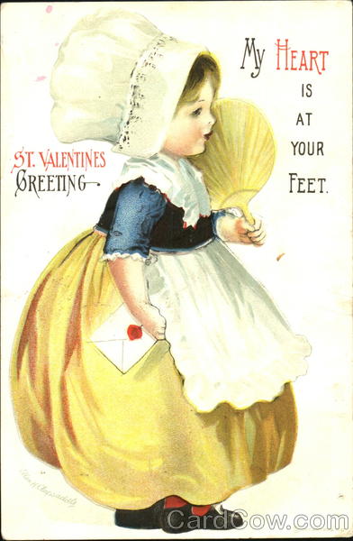 St. Valentine Greeting Ellen Clapsaddle Children