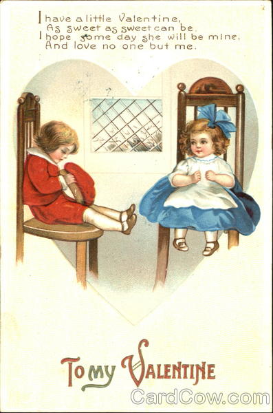 To My Valentine Ellen Clapsaddle Children