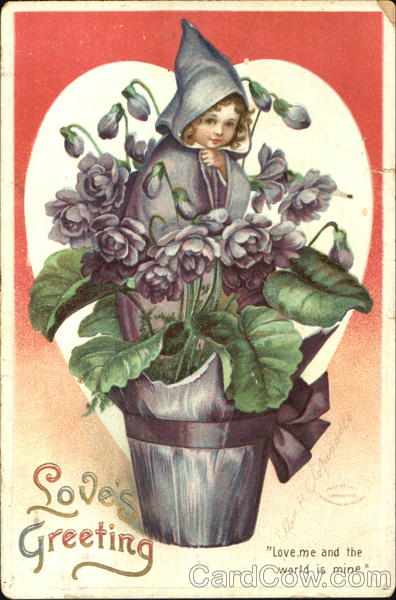 Love's Greeting Ellen Clapsaddle Children