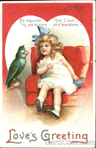 Love's Greeting Ellen Clapsaddle Children