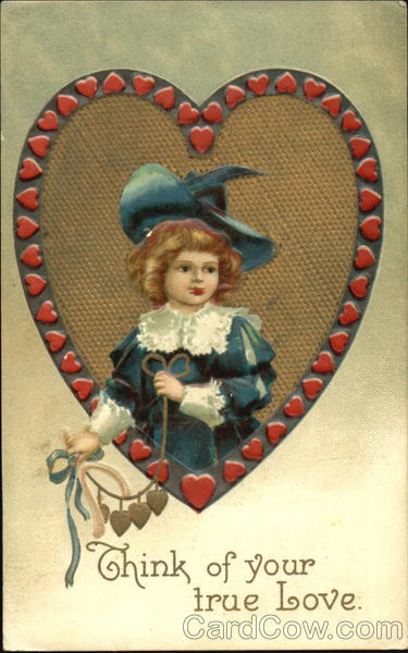 Think Of Your True Love Ellen Clapsaddle Children