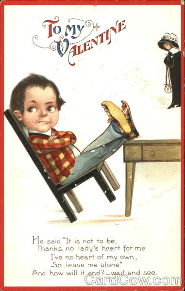 To My Valentine Ellen Clapsaddle Children