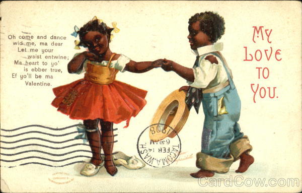 My Love To You Ellen Clapsaddle Blacks