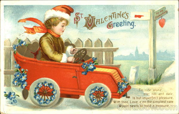 St. Valentine's Greeting Ellen Clapsaddle Children