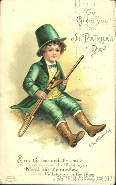 To Greet You On St. Patrick's Day Ellen Clapsaddle