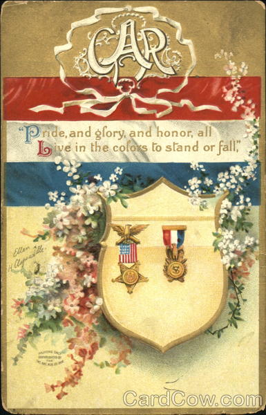 Pride, and glory, and honor Ellen Clapsaddle Memorial Day