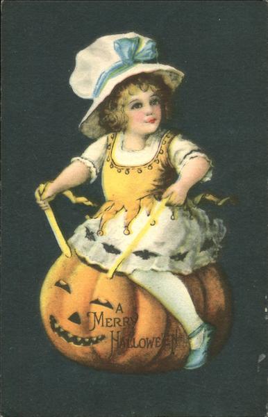 A Merry Halloween Ellen Clapsaddle