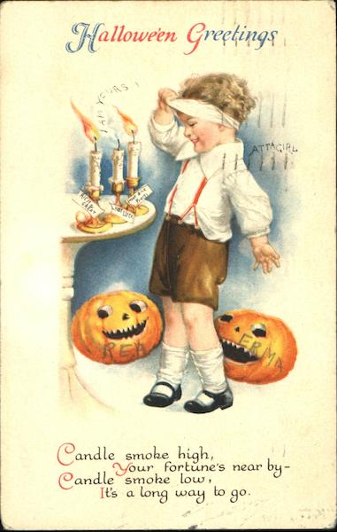 Halloween Greeting Ellen Clapsaddle