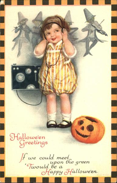 Halloween Greetings Ellen Clapsaddle