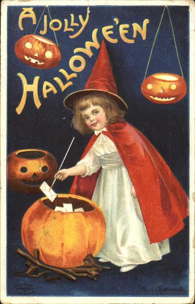 A Jolly Halloween Ellen Clapsaddle