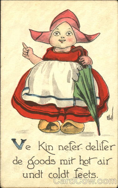 Dutch Girl Bernhardt Wall