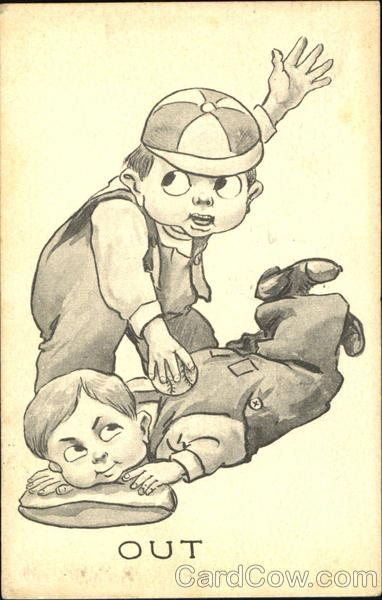 Out Bernhardt Wall Baseball