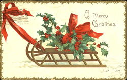 A Merry Christmas Postcard