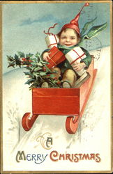 A Merry Christmas Postcard