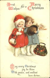 Best Wishes For Merry Christmas Postcard