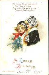 A Happy Birthday Postcard