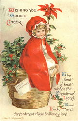 Wishing You Good Cheer Children Postcard Postcard