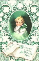 Baby Irish Wishing You A Happy St. Patrick's Day Postcard
