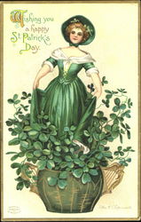 Wishing You A Happy St. Patrick's Day Postcard