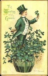 The Wearing Of The Green Postcard