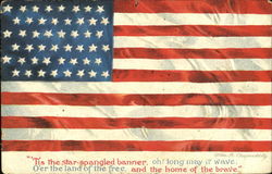 Star Spangled Banner Postcard