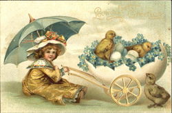 Loving Easter Greeting Postcard