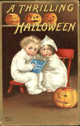 A Thrilling Halloween Postcard