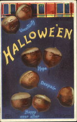 Halloween Acorns Postcard