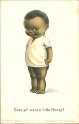 Does Yo Want A Little Honey? Charles Twelvetrees Postcard Postcard