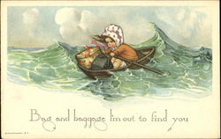 Bag And Baggage I'm Out To Find You Charles Twelvetrees Postcard Postcard