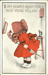 I Am Always Ready For A Nice Young Fellow Postcard