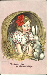 To Greet You On Easter Day Postcard